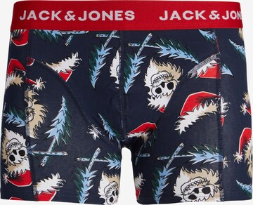 JACK & JONES - Boxers 'XMAS SKULLS' em azul