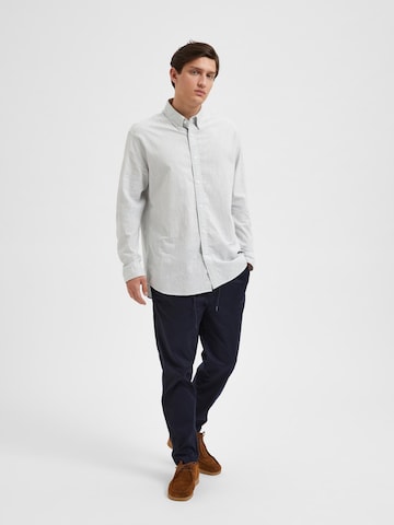 mėlyna SELECTED HOMME Standartinis modelis Marškiniai 'REGNICK'