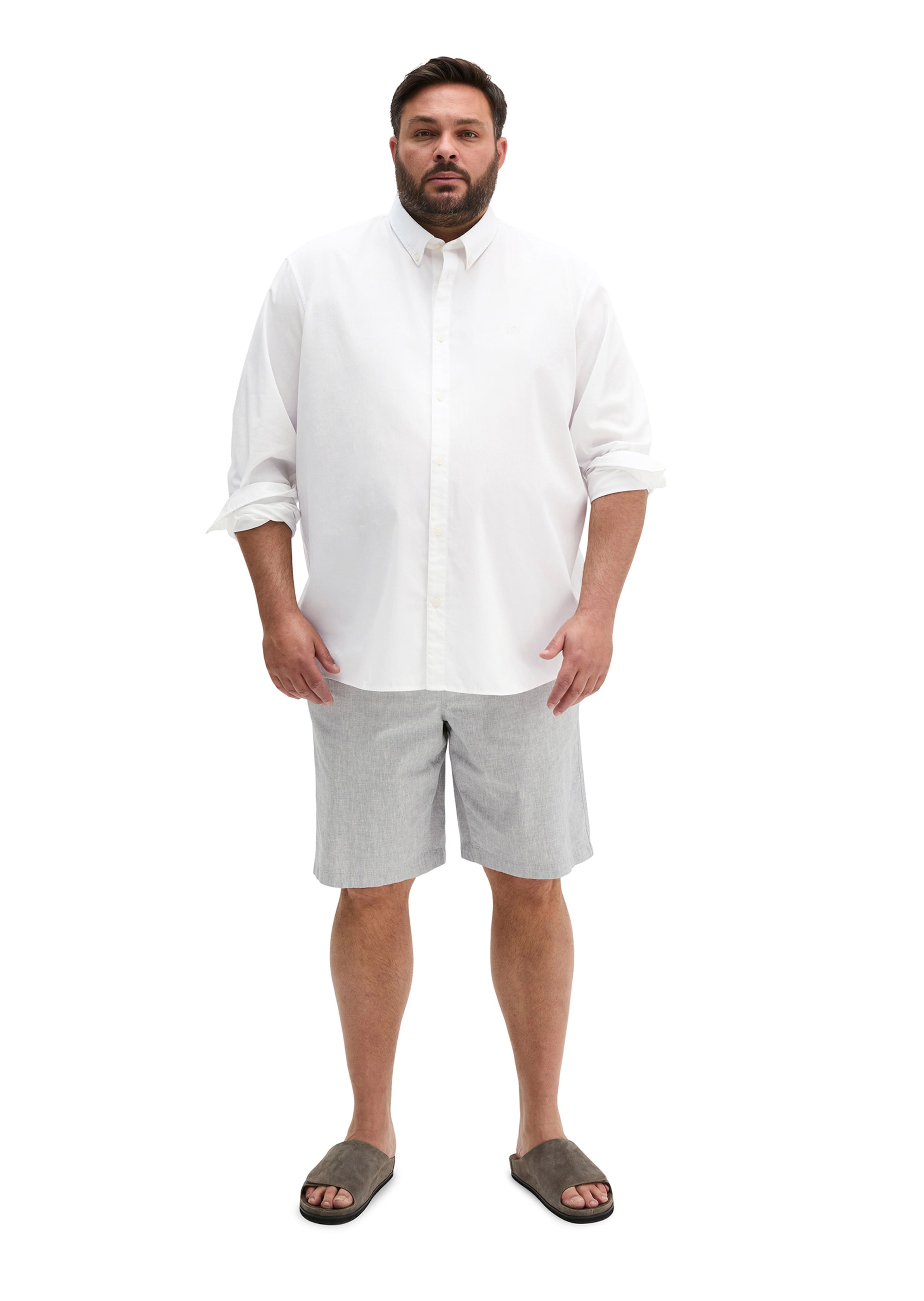 Marc O'Polo Regular fit Button Up Shirt in White