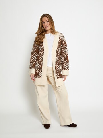 Giacchetta 'Fija' di Peppercorn in marrone: frontale