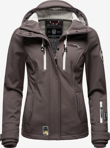 MARIKOO Performance Jacket 'Kleine Zicke' in Grey: front