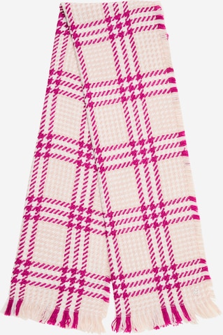 COMMA Scarf in Pink: front