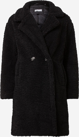 Manteau mi-saison 'Anouck' APPARIS en noir : devant