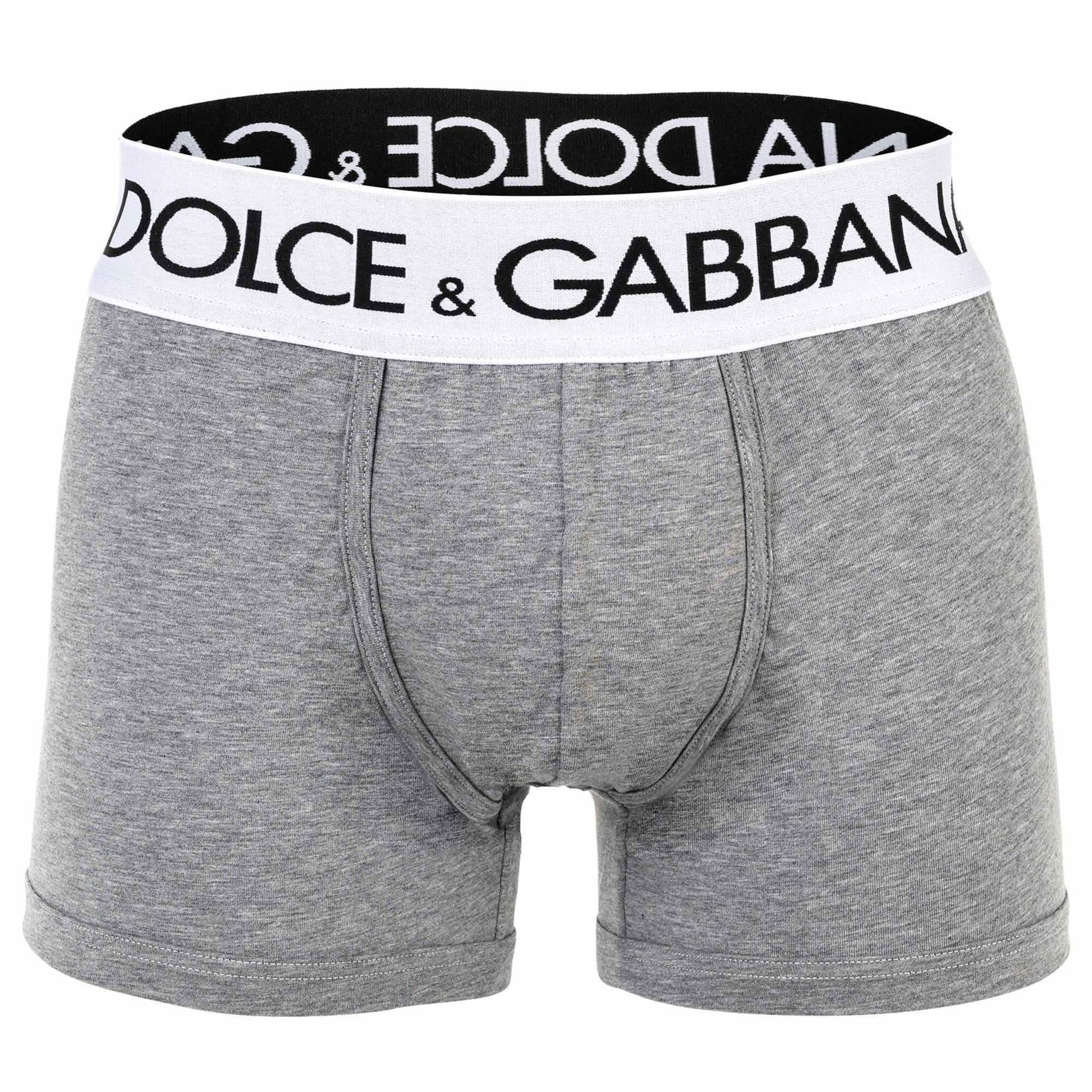 DOLCE & GABBANA Boxer shorts in Grey: front