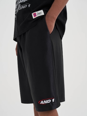 AND1regular Hlače - crna boja