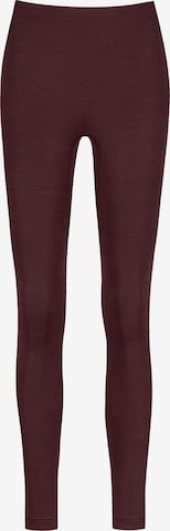 Coupe slim Leggings Mey en marron : devant