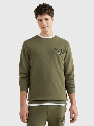 Tommy Hilfiger Underwear Sweatshirt in Groen: voorkant
