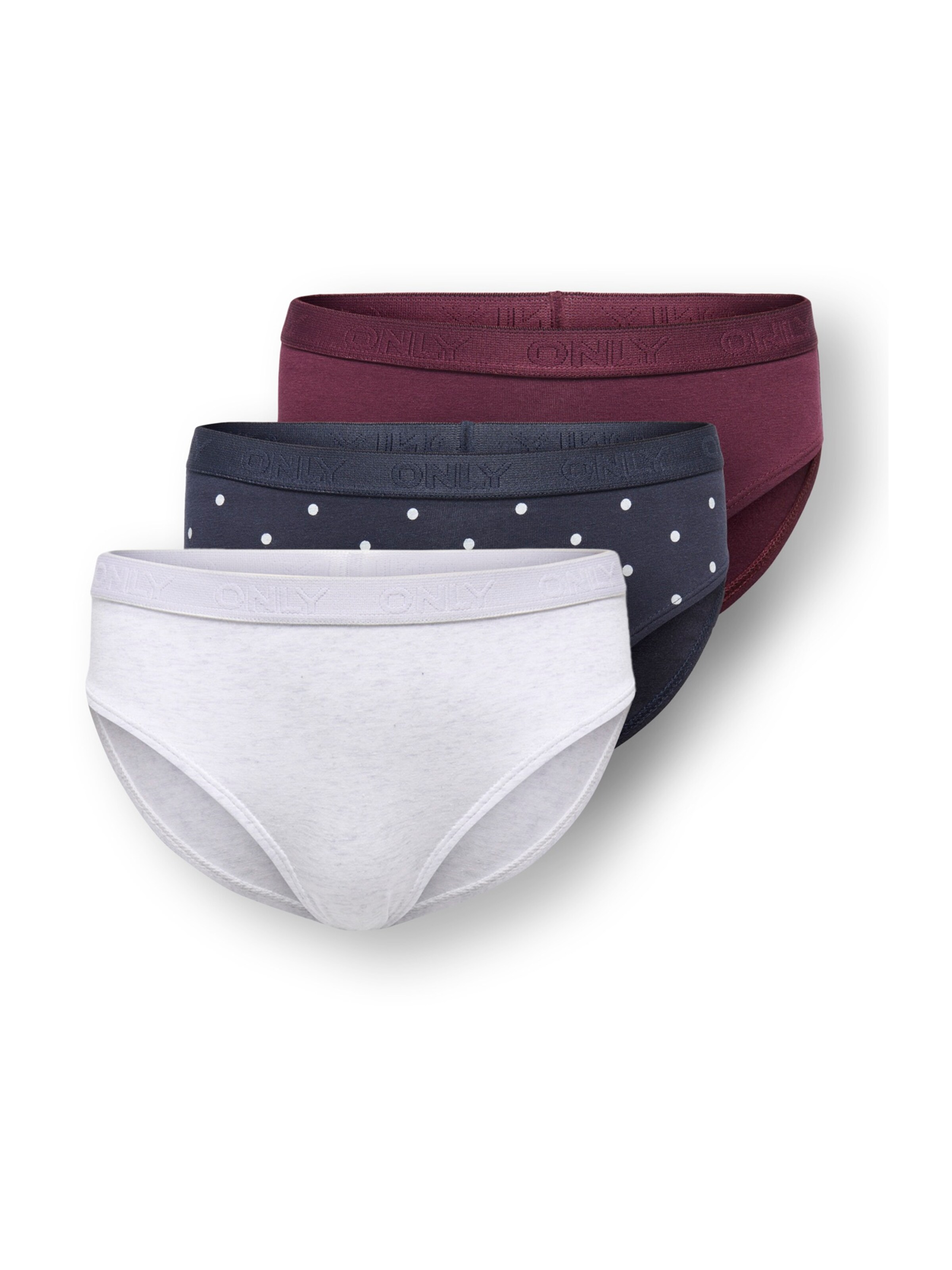 ONLY GIRLS Onderbroek 'KOGLOLA' in Blauw: voorkant