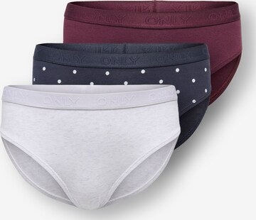 ONLY GIRLS Onderbroek 'KOGLOLA' in Blauw: voorkant