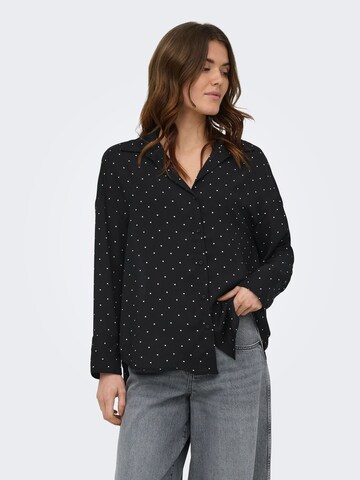 ONLY Bluse 'ONLOregon' i sort: forside