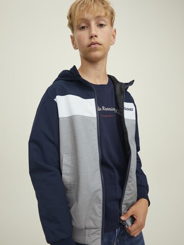 Jack & Jones Junior Between-Season Jacket 'RUSH' in Blue