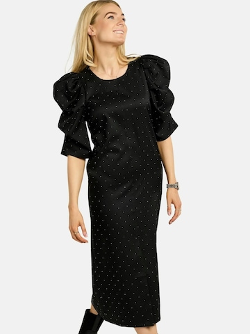 Robe ' WINNIE ' Liberte Essentiel en noir : devant