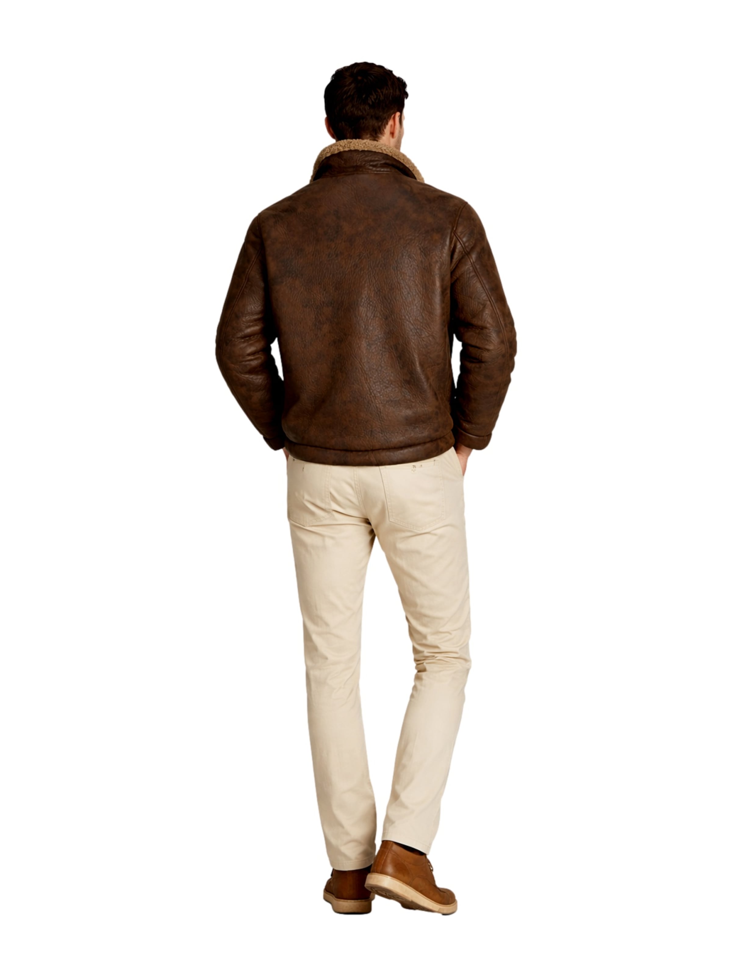 JACK & JONES Přechodná bunda 'JORSALAMANCO' – hnědá
