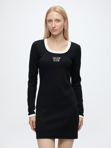 Calvin Klein Jeans Платье в Черный: спереди