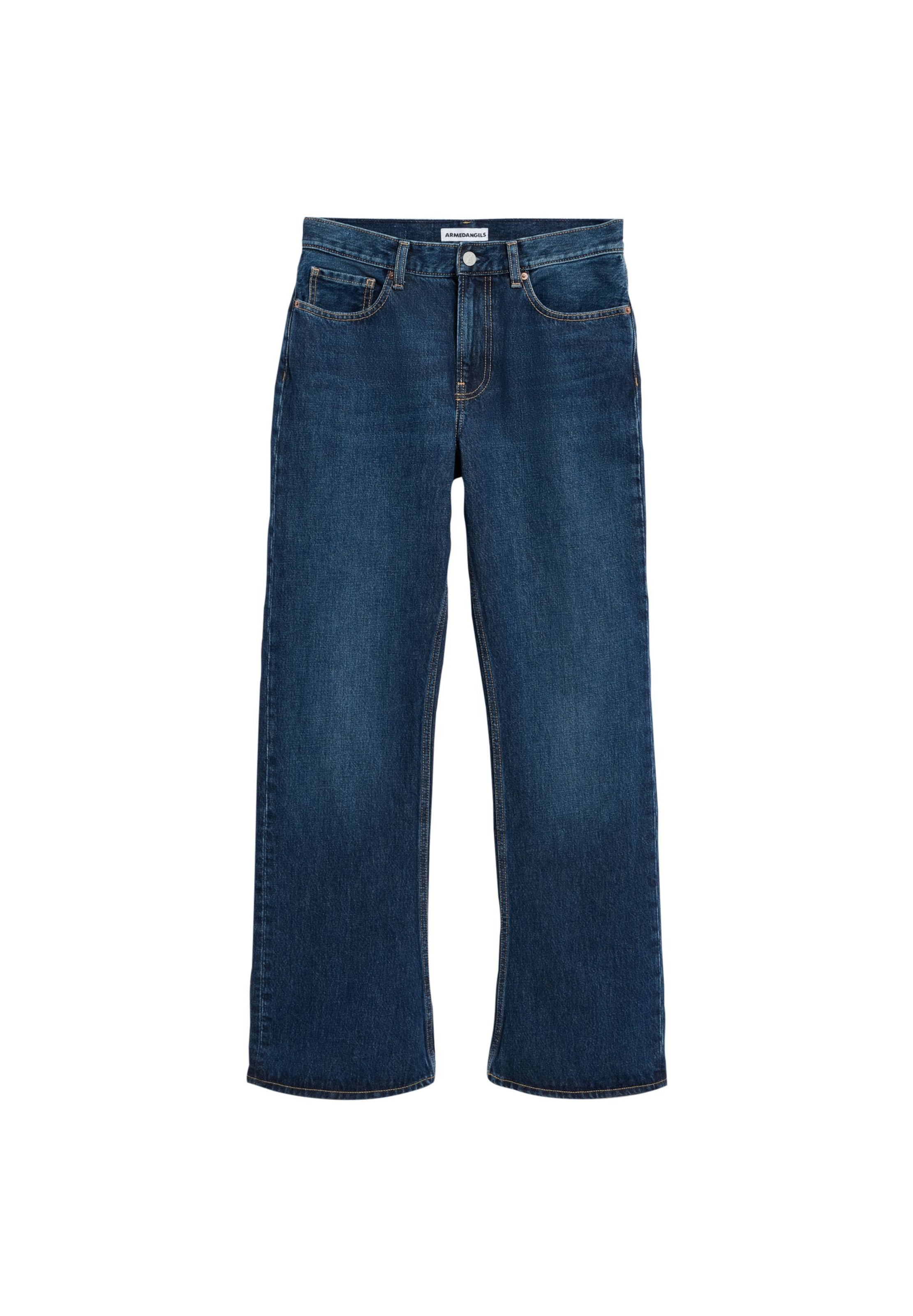 ARMEDANGELS Jeans 'AAKY' in 25/30 in de kleur Donkerblauw, Productweergave