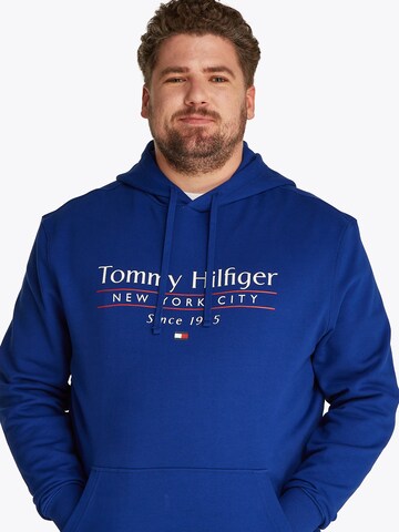 Felpa di Tommy Hilfiger Big & Tall in blu