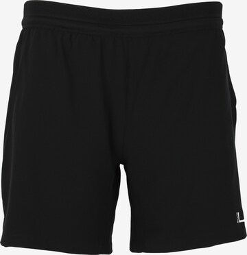 ELITE LAB Regular Workout Pants in Black: front