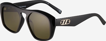 LE SPECS Sunglasses in Black: front