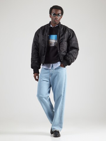 HUGO Sweatshirt 'Dartok' in Schwarz