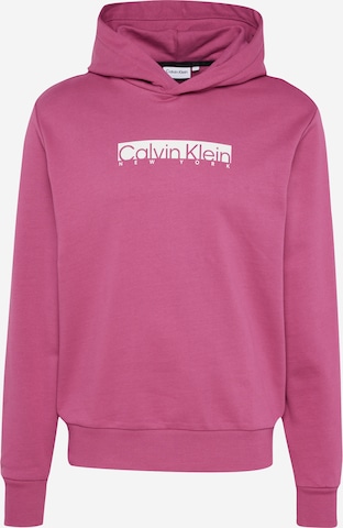 Calvin Klein Sweatshirt in Pink: predná strana