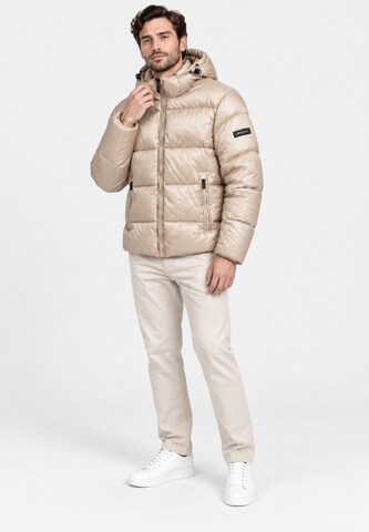 Elara Winterjas in Beige