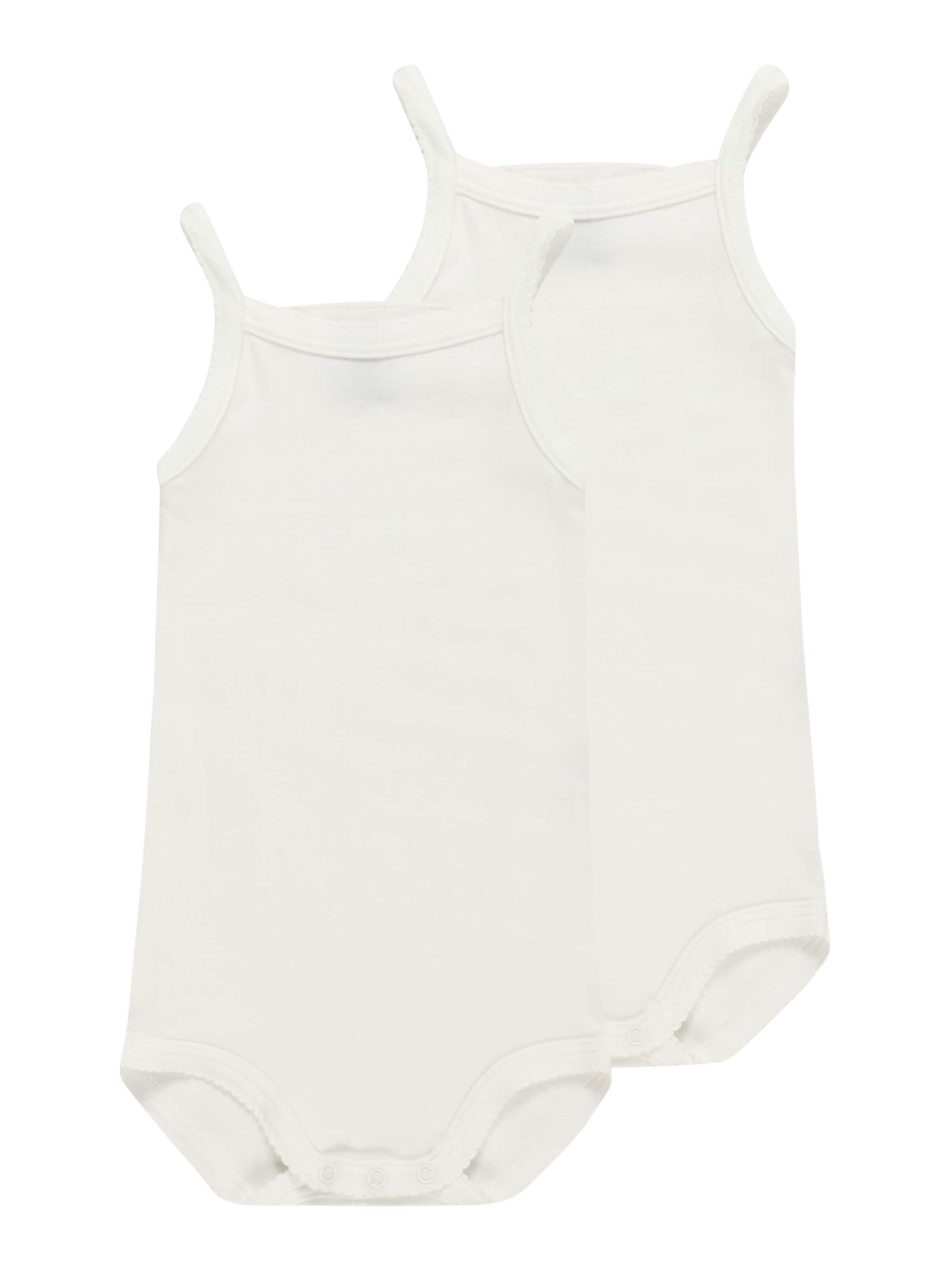 PETIT BATEAU Potkuhousut/body värissä valkoinen: etupuoli