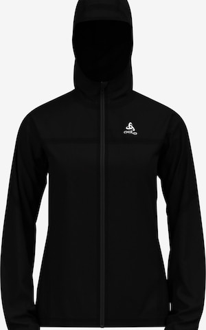 Veste de sport 'X-ALP WATERPROOF' ODLO en noir : devant