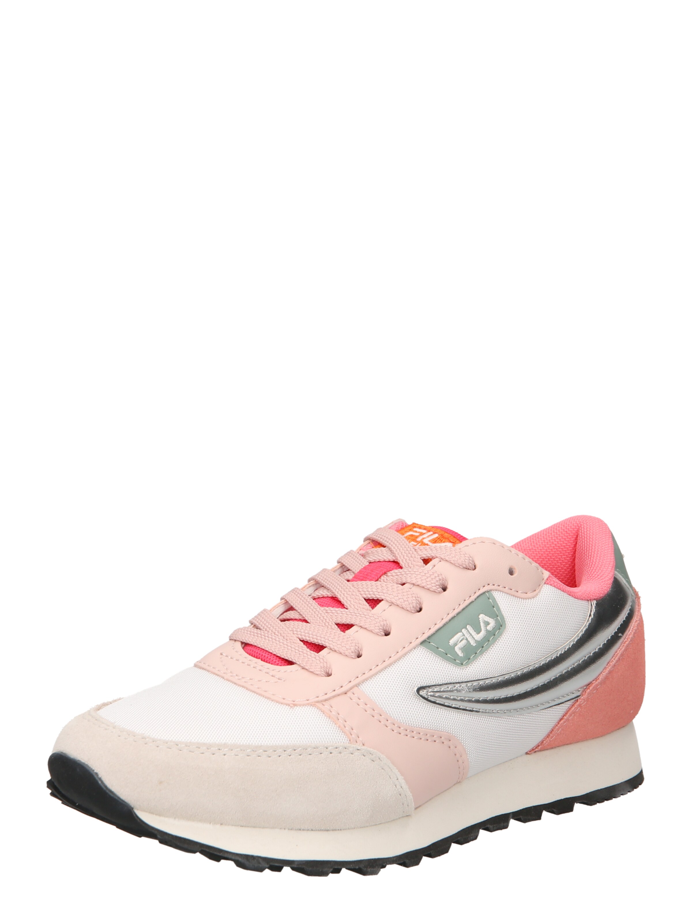 fila platform trainers pink