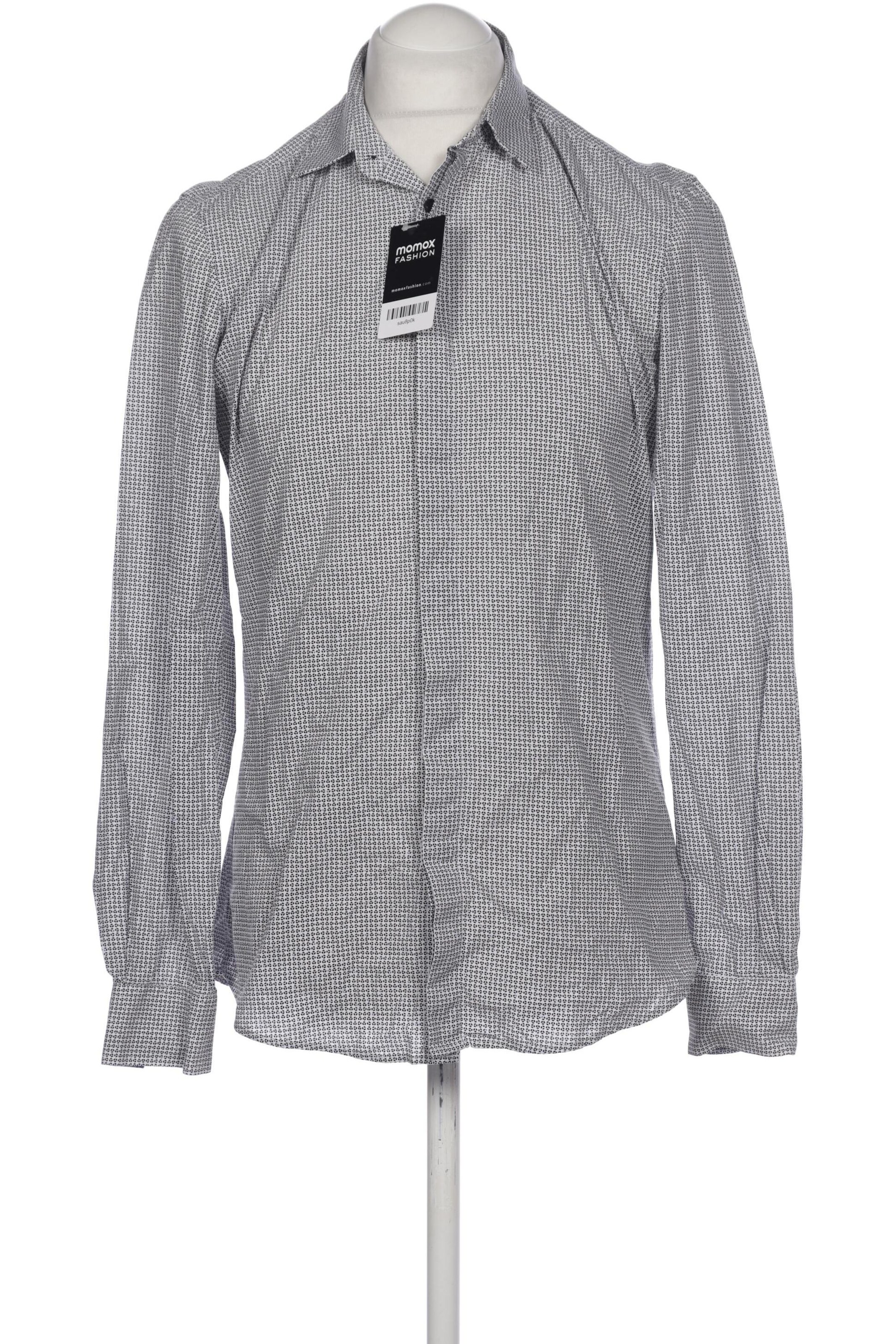 ANTONY MORATO Button Up Shirt in M in Grey: front