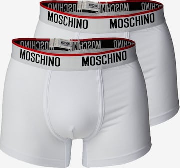 Boxer di MOSCHINO in bianco: frontale