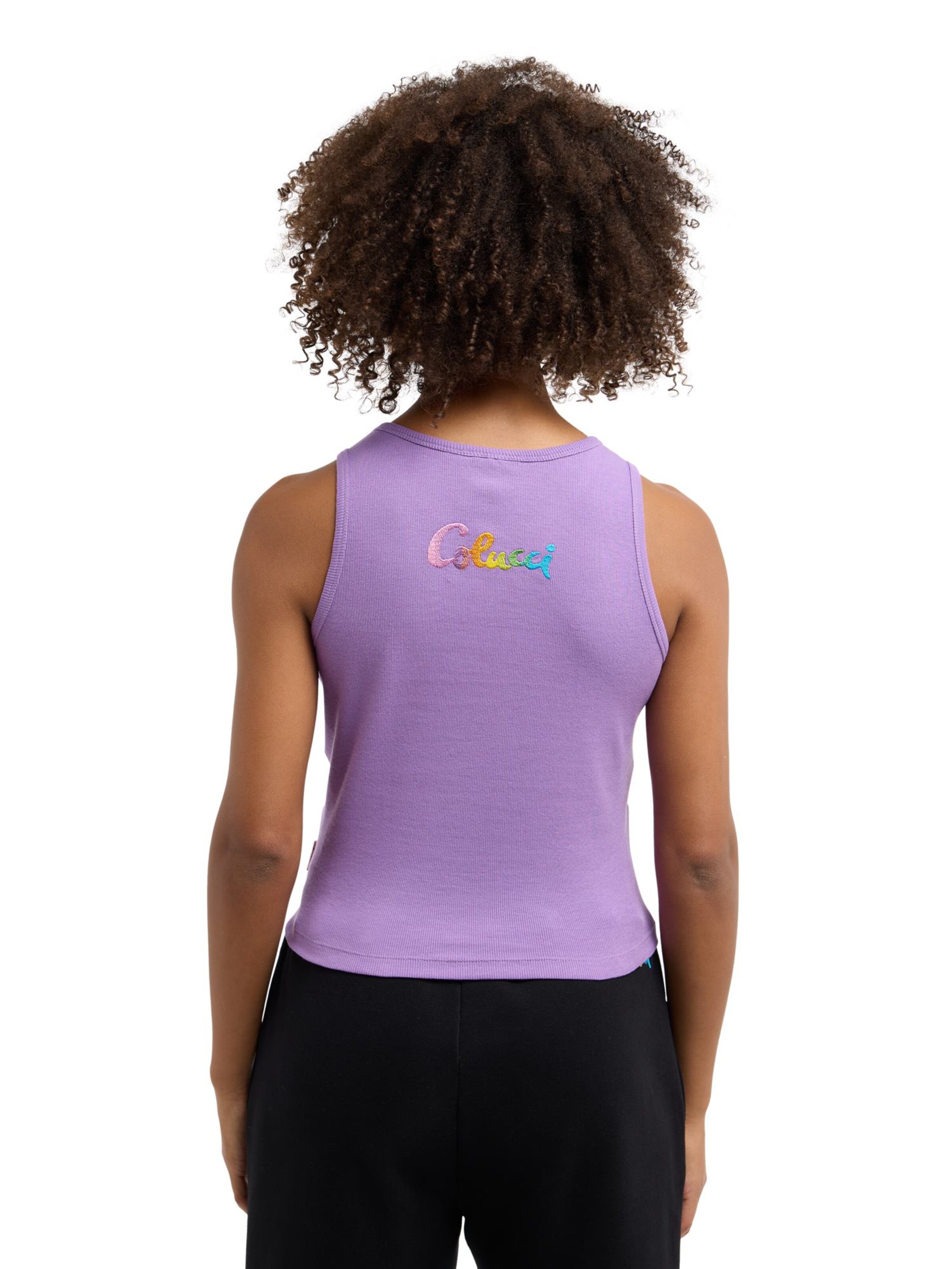 Carlo Colucci Knitted Top in Purple