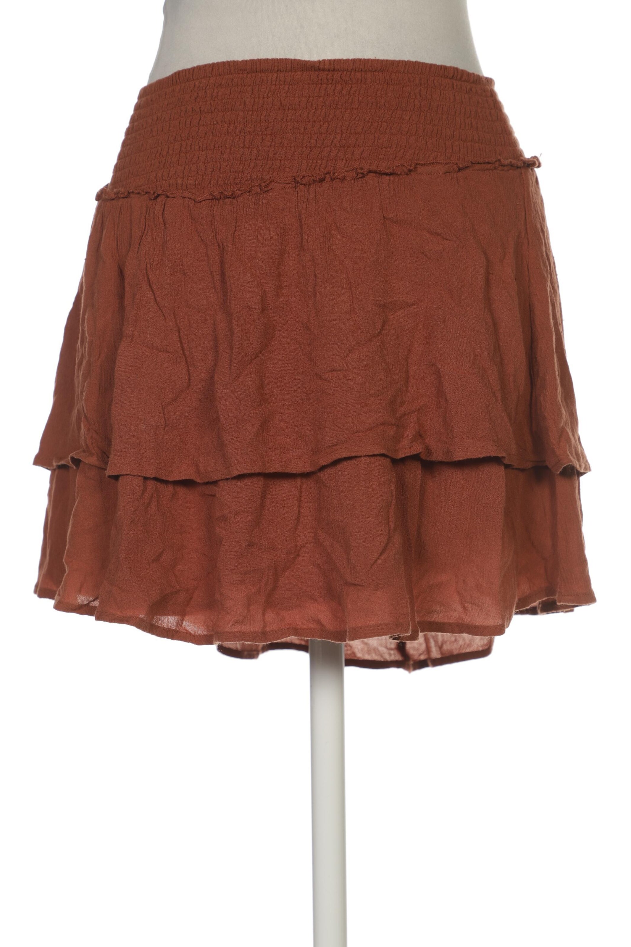 HOLLISTER Skirt in S in Brown: front