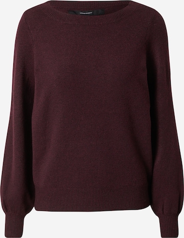 VERO MODA - Pullover 'Brilliant' em vermelho: frente