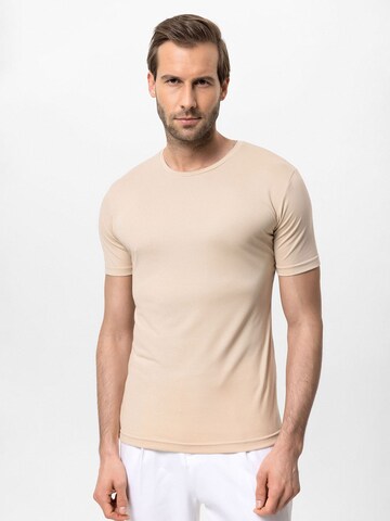 T-Shirt Antioch en beige : devant