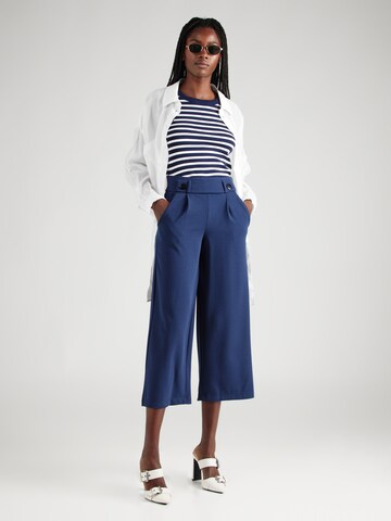 JDY Wide Leg Hose 'Geggo' in Blau