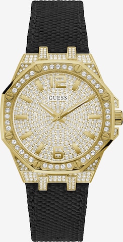 GUESS Analog Watch 'SHIMMER' in Black: front