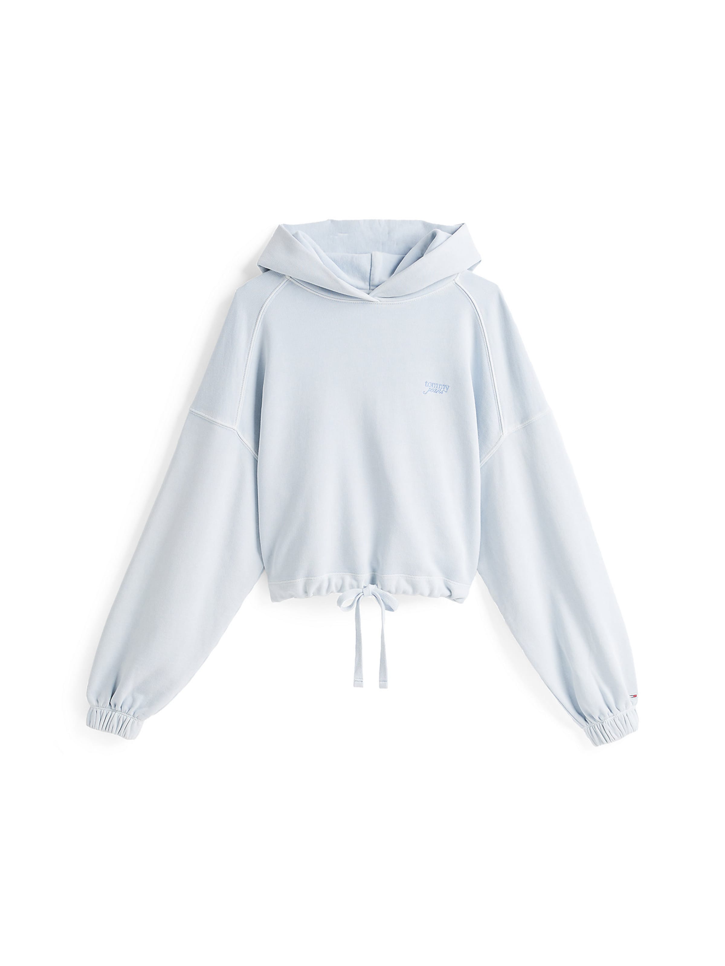 Sweat-shirt Tommy Jeans en bleu : devant