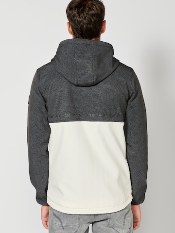 KOROSHI Between-season jacket 'Jägerin' in Grey