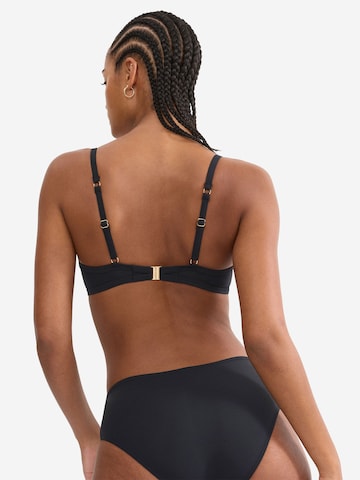 TRIUMPH Balconette Bügel-Bikini-Top ' Red Label Palina Love by the Sea ' in Schwarz