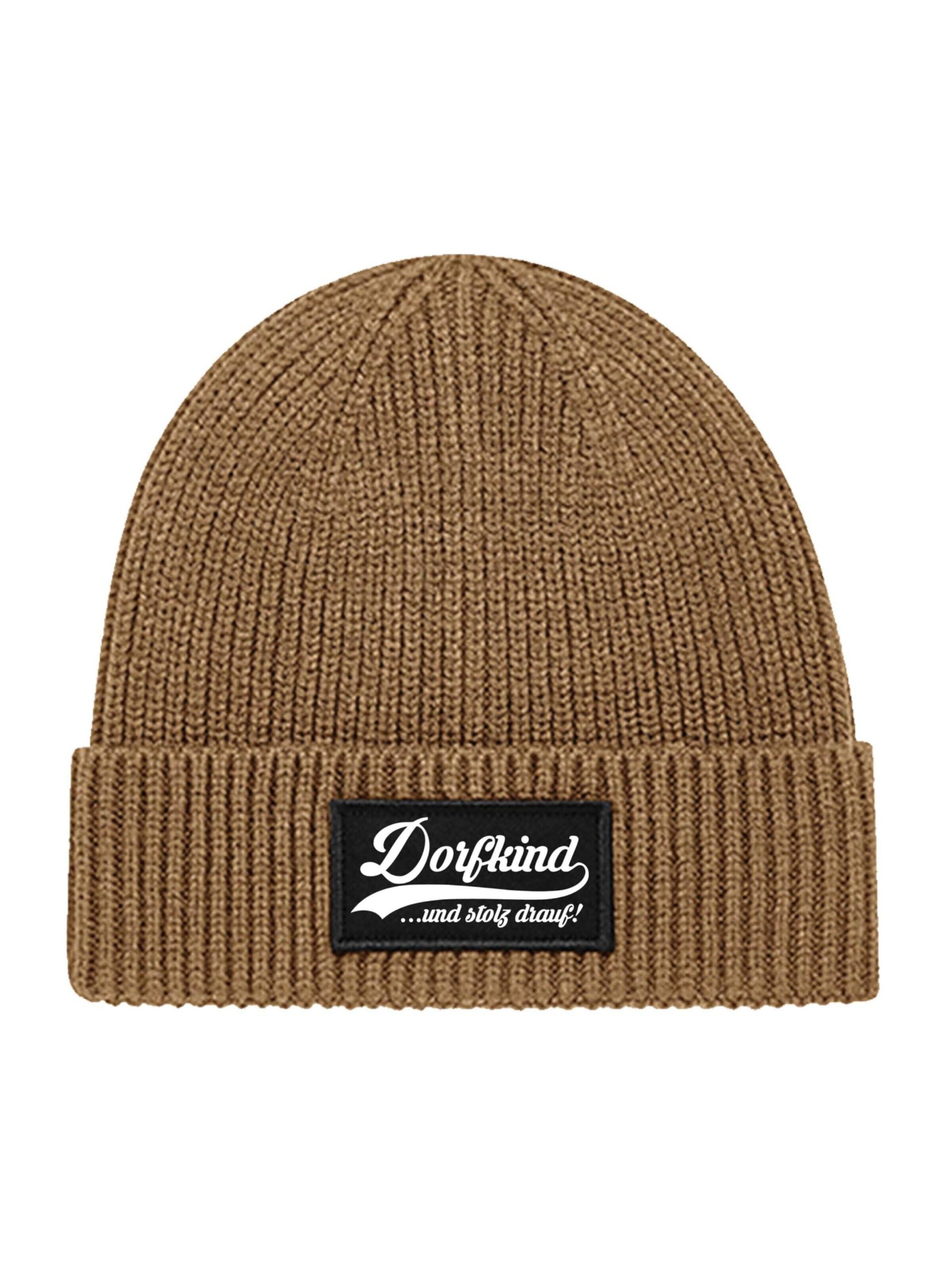 Youth Designz Beanie in Brown: front