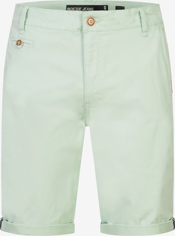 INDICODE JEANS Chino Pants 'Creel' in Blue: front