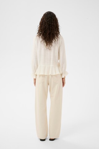 Chemisier 'LINNISIW' InWear en blanc
