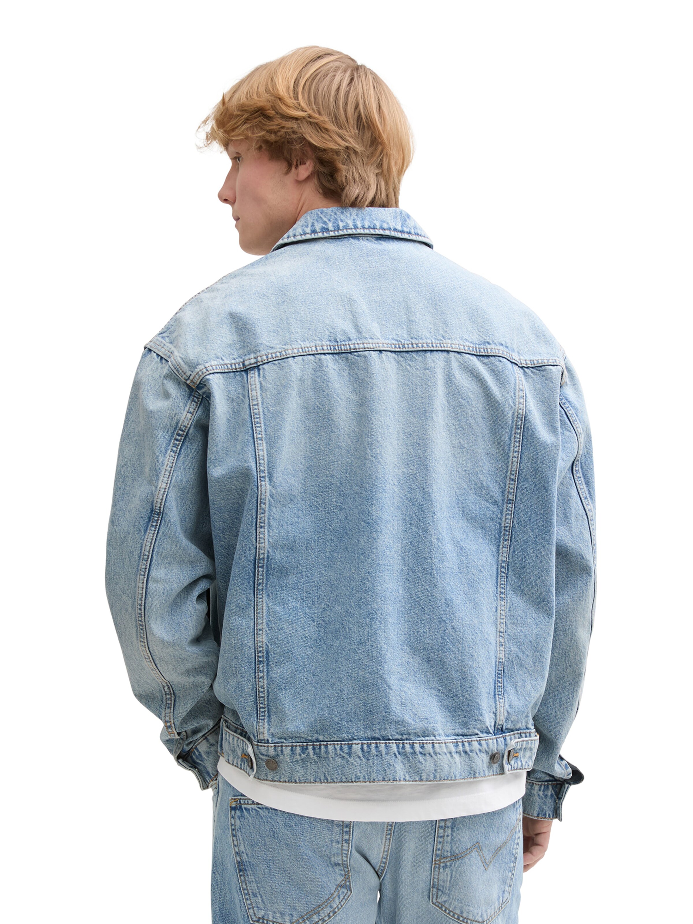 TOM TAILOR DENIM Between-season jacket in Blue