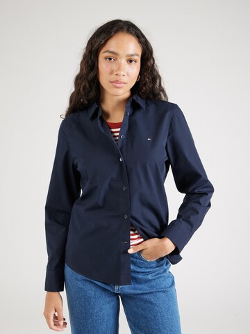 Chemisier 'Essential' TOMMY HILFIGER en bleu : devant