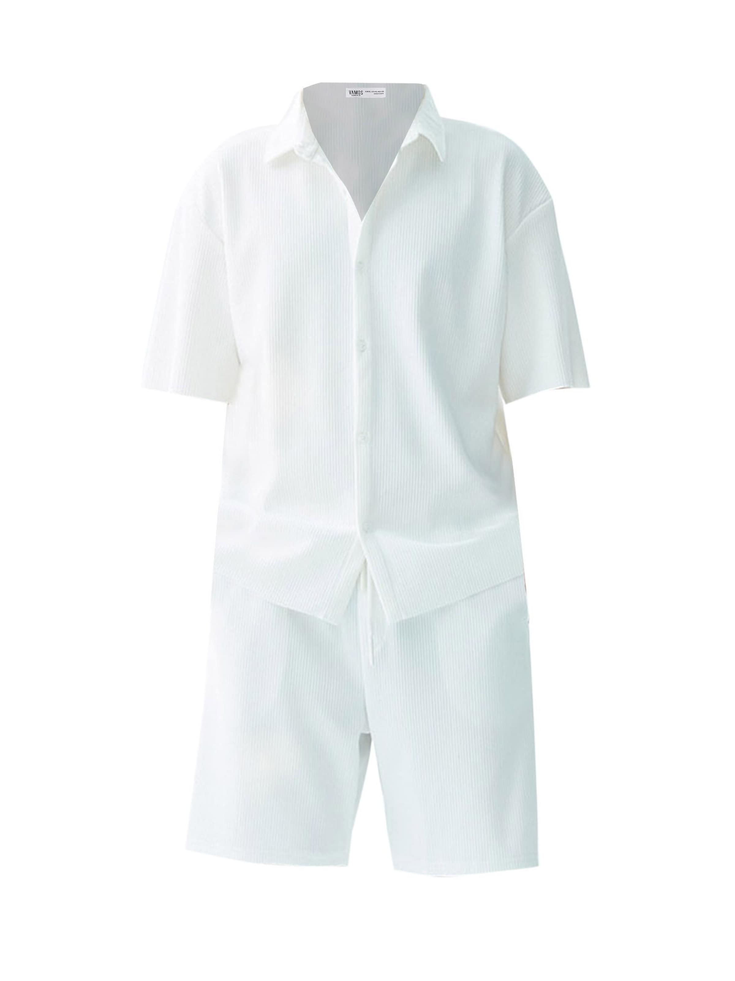 Pantalon VAMOS CLO en blanc : devant