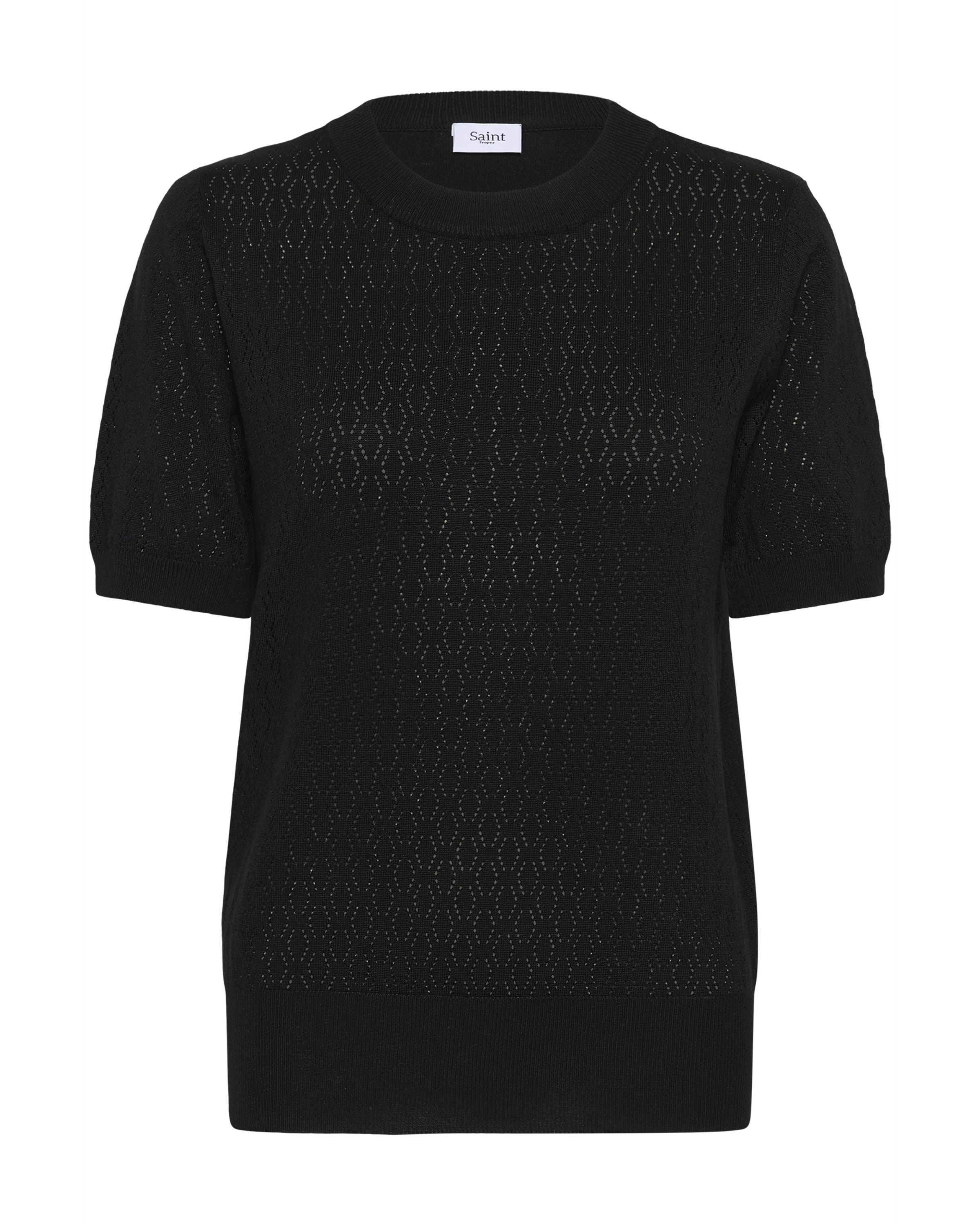 SAINT TROPEZ Sweater 'Mila' in Black: front