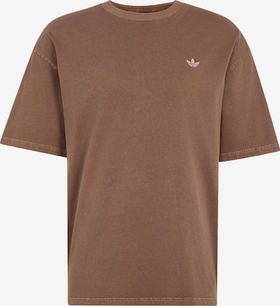 ADIDAS ORIGINALS Camisa 'Trefoil Essentials' em XS em castanho, Vista do artigo