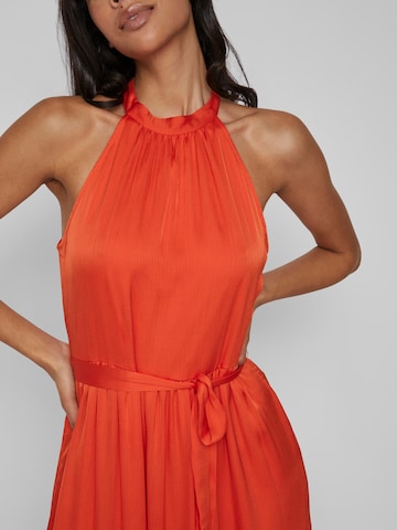 VILA Dress 'Layla' in Orange