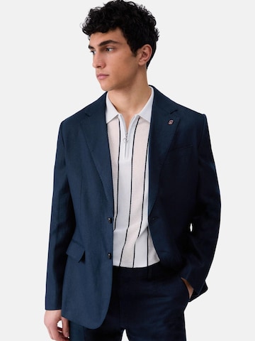Liu Jo - Ajuste regular Chaqueta saco 'LIU JO UOMO GIACCA BLAZER LINO GIACCA' en azul