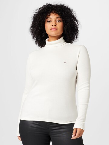 Tommy Hilfiger Curve Pullover in Beige: predná strana